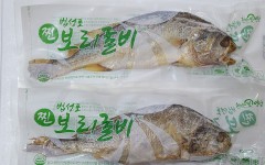 찐 보리굴비 부세 특大 2미 (30cm내외, 개별 진공포장)